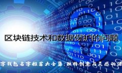 数字钱包名字推荐大全集：独特创意与灵感的源