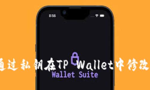 如何通过私钥在TP Wallet中修改密码？