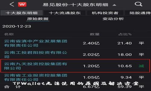 TPWallet无法使用的原因及解决方案