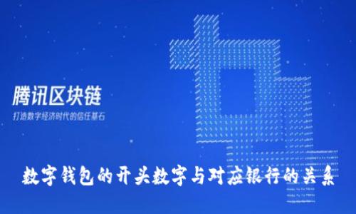 数字钱包的开头数字与对应银行的关系