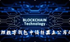 如何处理数字钱包申请结果未公布的情